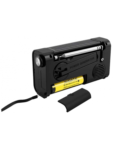 портативный походный радиоприемник XHDATA D-608WB black orange