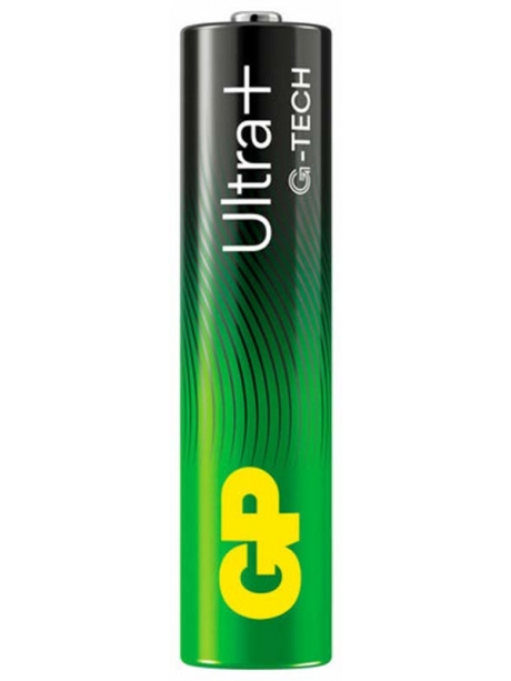 мизинчиковая батарейка GP Ultra Plus G-tech LR03/AAA-12BL 