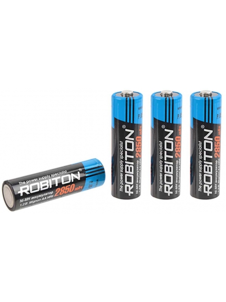 пальчиковый аккумулятор 1.2 В Robiton 2850 mAh R6/AA-4BL 