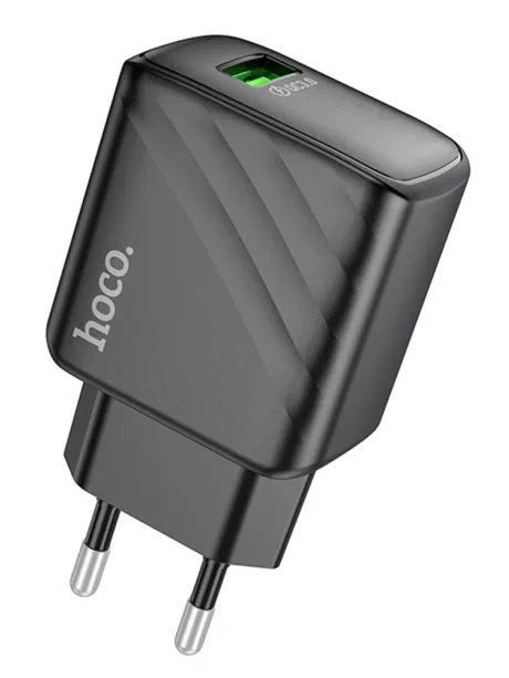 быстрое зарядное устройство Hoco CS21A Rich single port QC3.0 black