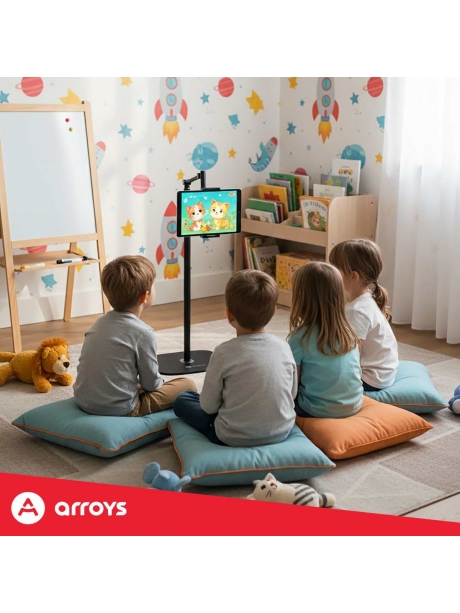 подставка напольная для планшета Arroys F-LU14 black