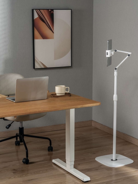 подставка напольная для планшета Arroys F-LU14 white