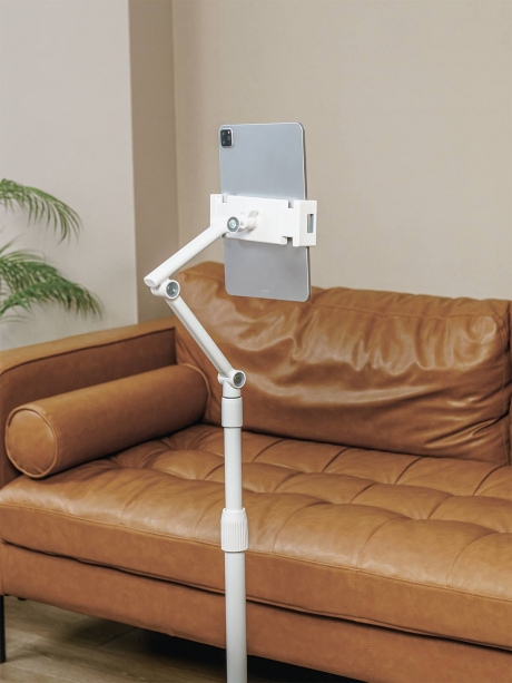 подставка напольная для планшета Arroys F-LU14 white