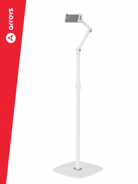 подставка напольная для планшета Arroys F-LU14 white
