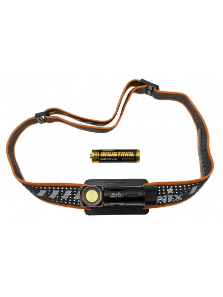 налобный фонарь с красным светом Fenix HM23 V2.0 black