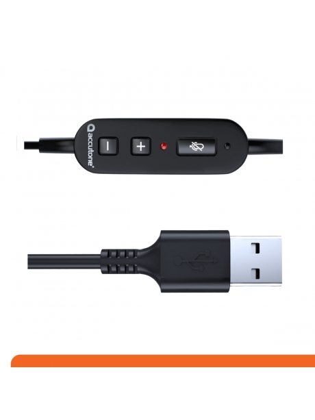 гарнитура для компьютера с микрофоном Accutone UB120 USB 
