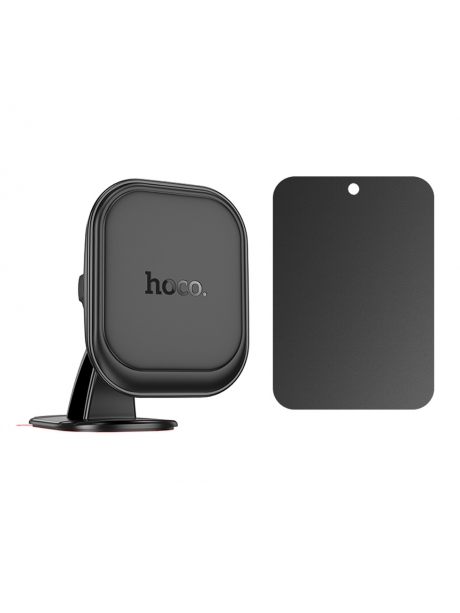 автомобильный магнитный держатель Hoco H30 Brilliant magnetic car holder (center console) black