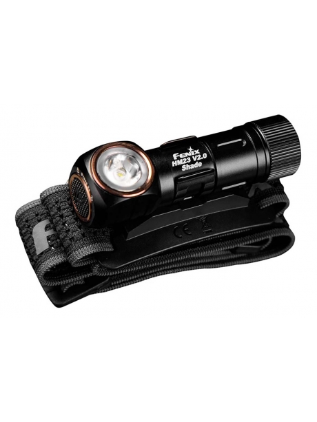 налобный фонарь с красным светом Fenix HM23 V2.0 shade