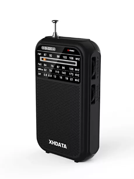 радиоприемник XHDATA D-220 black grey