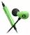 наушники с микрофоном для iPhone Accutone Pegasus green