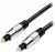 кабель оптический ATcom Toslink-Toslink 3м black silver