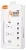 сетевой фильтр LDNIO SC4407 4USB*4 розетки 2м white