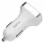 автомобильное зарядное устройство с дисплеем Hoco Z3 2USB LCD car charger white