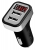 автомобильное зарядное устройство с дисплеем Hoco Z3 2USB LCD car charger black