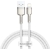 кабель передачи данных Baseus Cafule Series Metal Data Cable USB to IP 2.4A 1m white