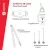 подставка для планшета на струбцине Arroys TB-LD12 white