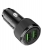 автомобильное зарядное устройство Hoco NZ14 Guerrero 36W dual-port car charger black