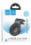 магнитный держатель MagSafe Hoco H59 Show ring magnetic car holder (L air outlet) black/metal gray