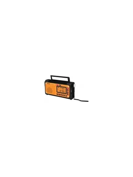 портативный походный радиоприемник XHDATA D-608WB black orange