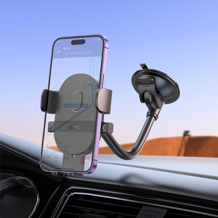 держатель Hoco H20 Mighty one-button car holder (windshield)